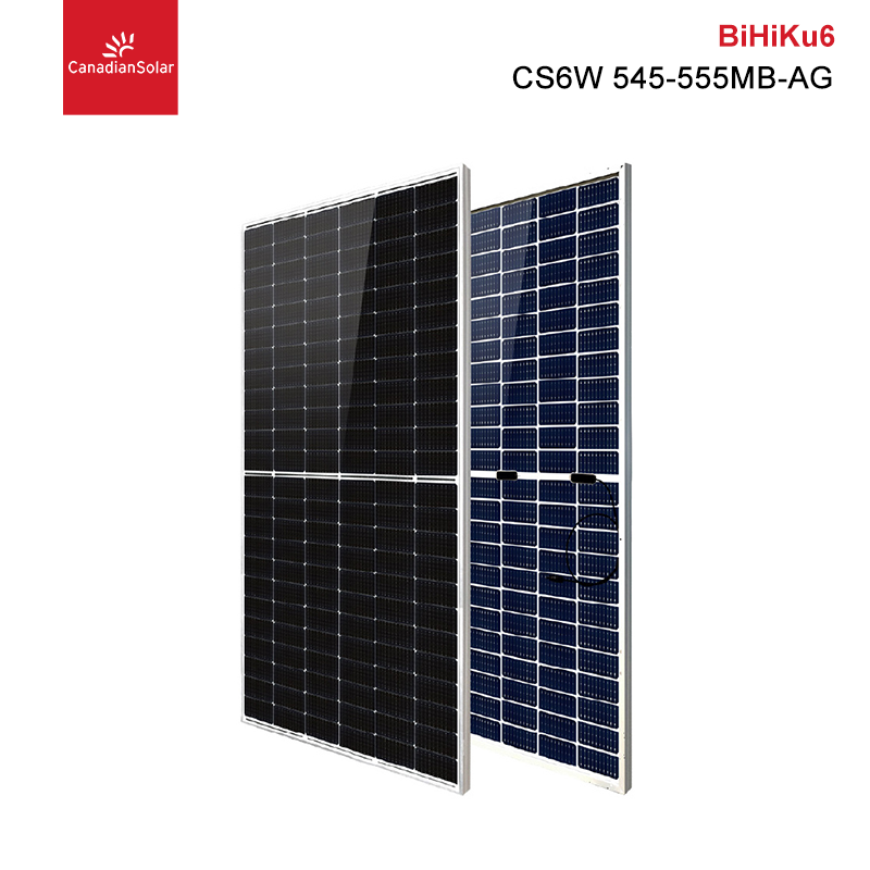 Canadian Solar Bifacial Solar Panel W W W W W Double