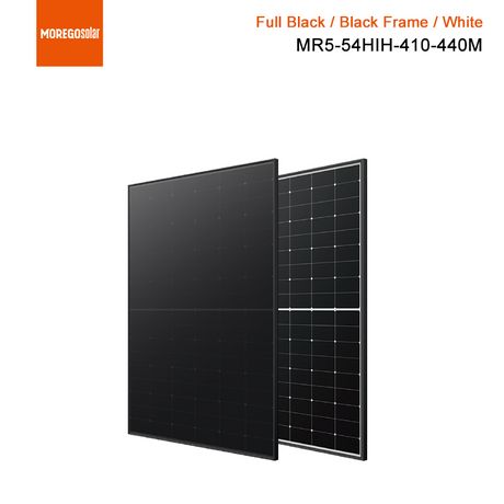 Moregosolar Module 450W 445W 440W 435W 430W Solar Panels Black and All Black