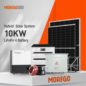 Moregosolar Hybrid Solar Energy System 10KW Storage Inverter Lithium-ion Battery