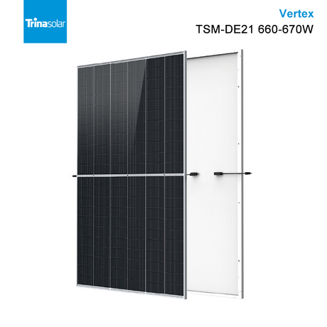 Trina Solar Vertex Mono Photovoltaic Panels 660W 670W Solar Energy Panel Price