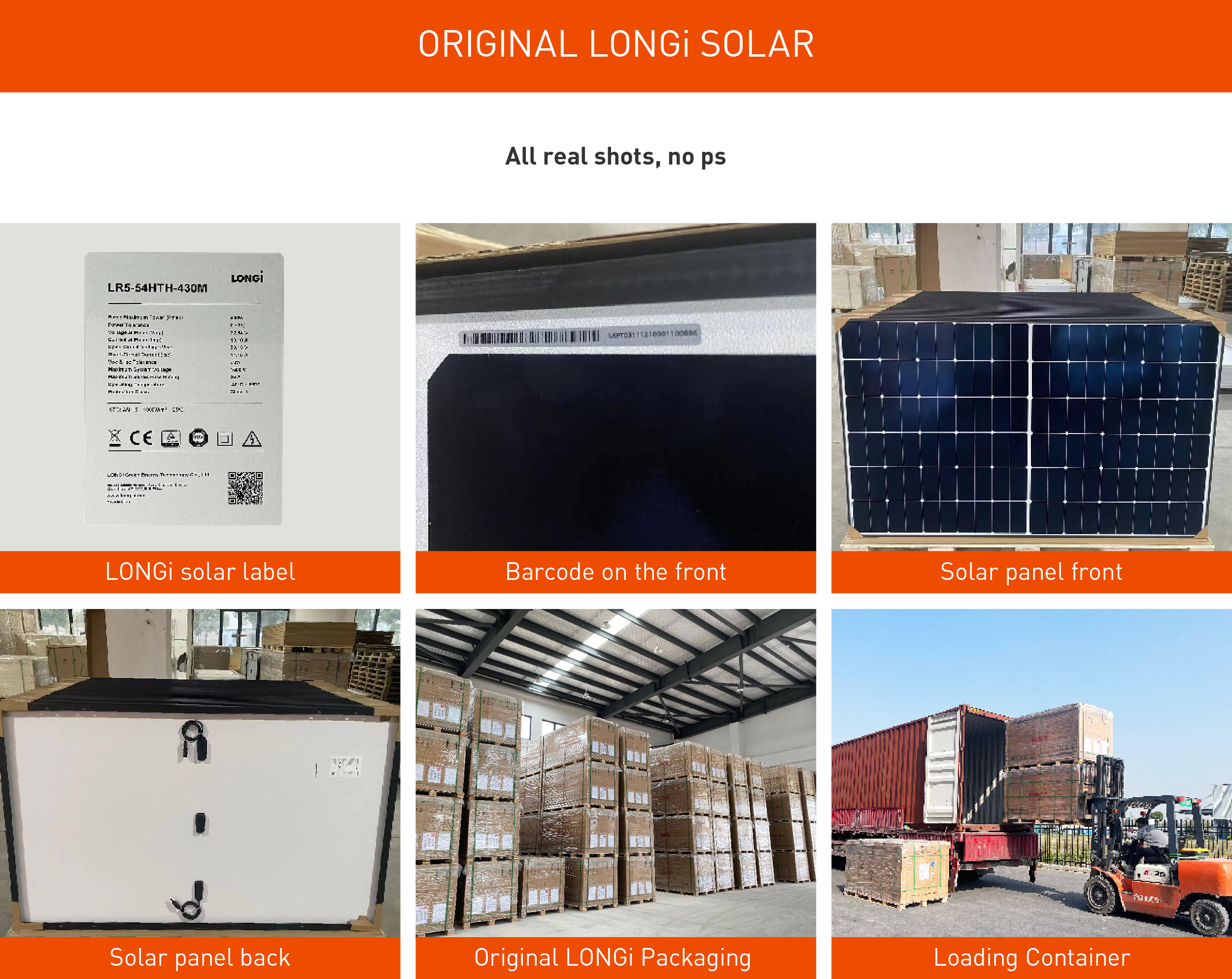 Longi shimo6 Scientist solar panel 440w details