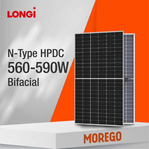 Longi solar Hi-MO7 Bifacial HPDC cell technology Superior PV Module 580W 585W 590W Solar Panels