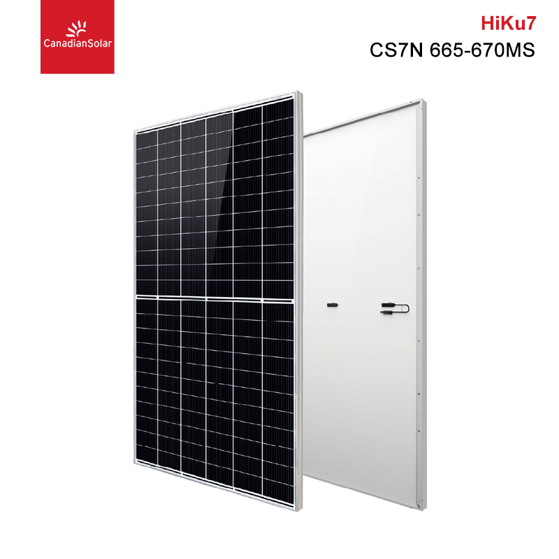 Canadian Solar Panel 660w 670w 675w 210mm Solar Cell Solar Panel