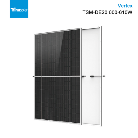 Supply Trina Solar Vertex 210mm Solar Cells Mono PERC PV Modules 600W 605W 610W Solar Energy Panel Price