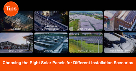 Choosing the Right Solar Panels for Different Installation Scenarios ...