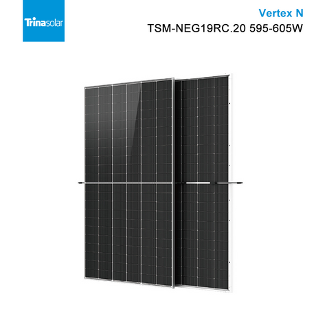 Trina Solar Vertex N Solar Panels 600w 605w 610w China Solar Panel