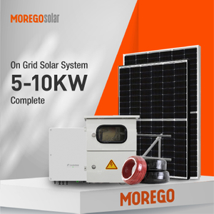 Moregosolar Grid-tie Solar Panel System 5KW 10KW 15KW 20KW 25KW On Grid Solar Energy Systems