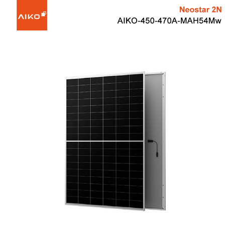 Aiko Solar Residential Neostar Series 2P Black Frame 450W 460W 465W 470W N-type ABC Cell Solar Panels