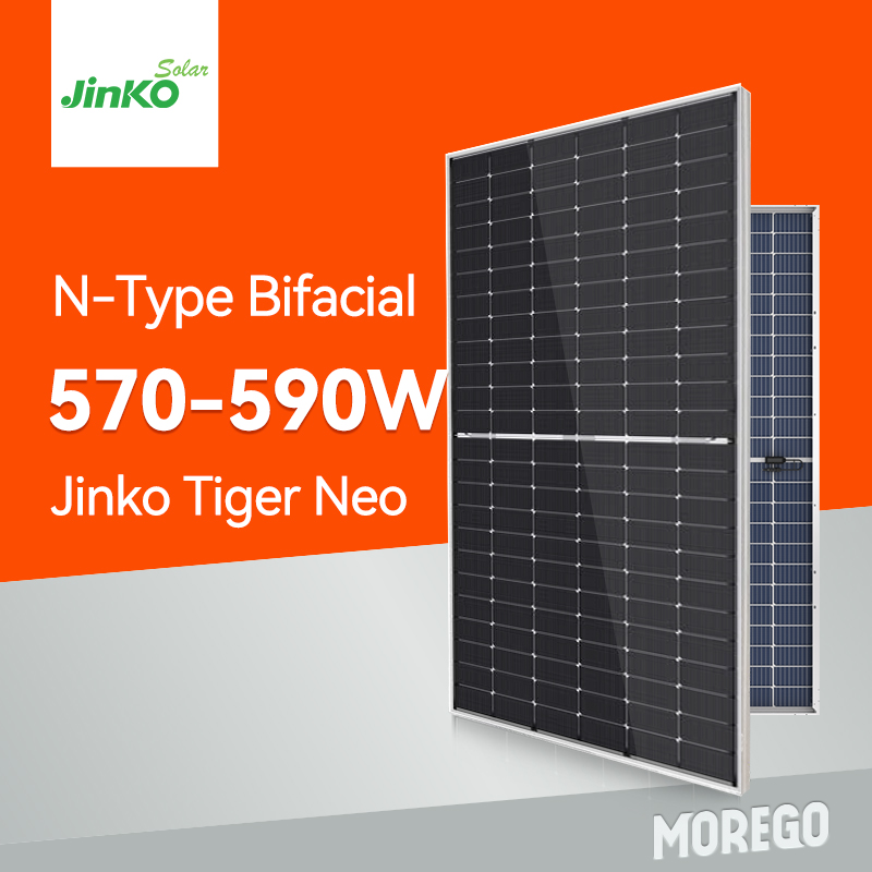 Jinko Tiger NEO N-type bifacial Solar panel 580W 585W