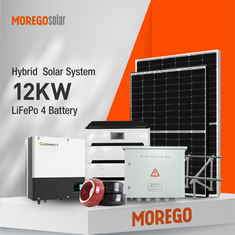 Moregosolar Storage Battery Solar Energy System 12KW 