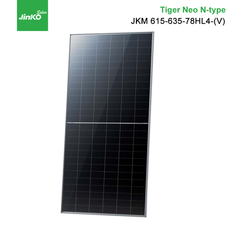 Jinko Solar Tiger Neo N-type 78HL4 620W 625W 630W 635W Solar Panels