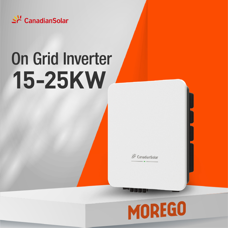 Canadian Solar Inverter 15kw 17kw 20kw 25kw On Grid 400v 3 Phase