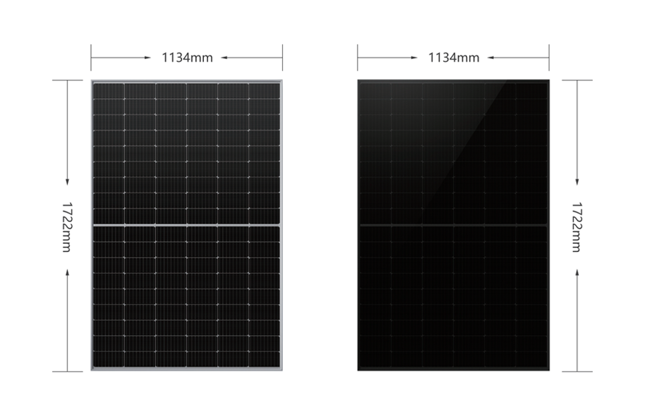 Longi solar panel 400w size